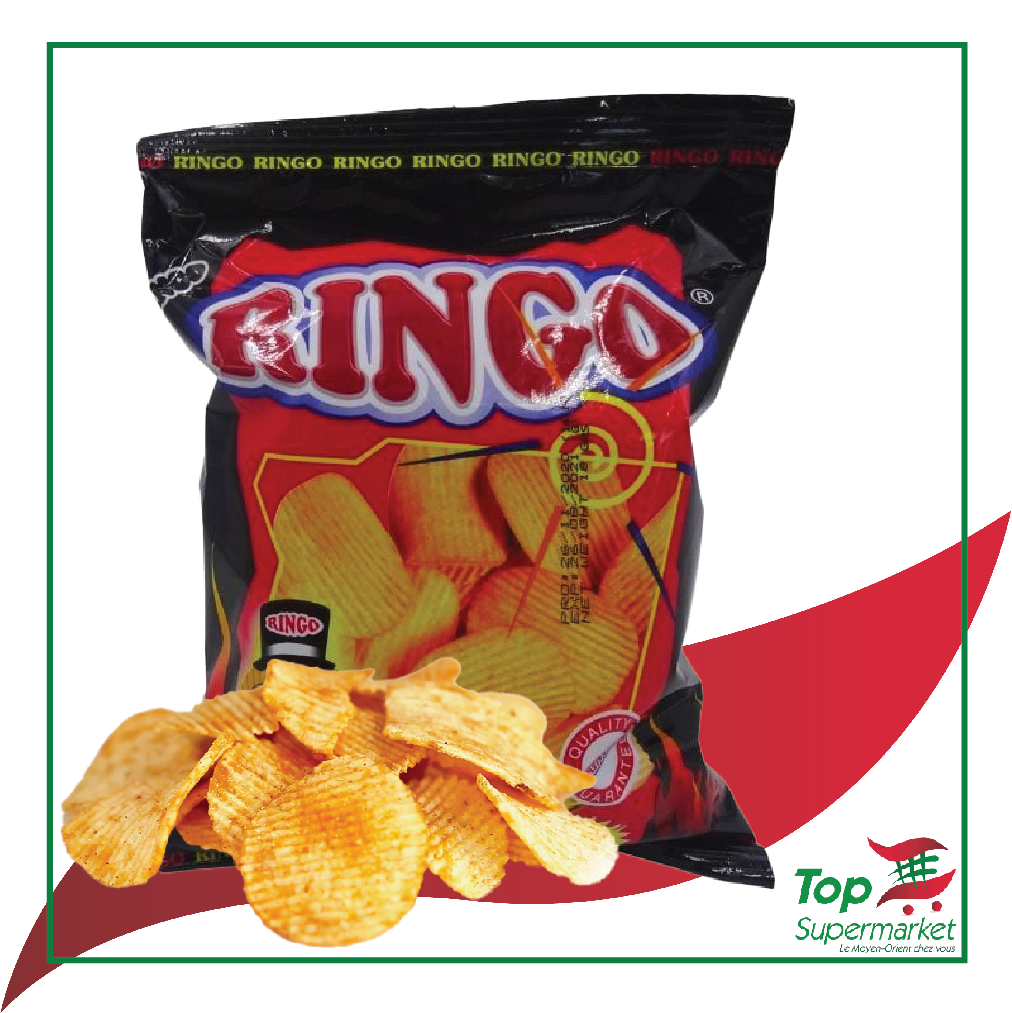 Ringo Chips chilli 25gr